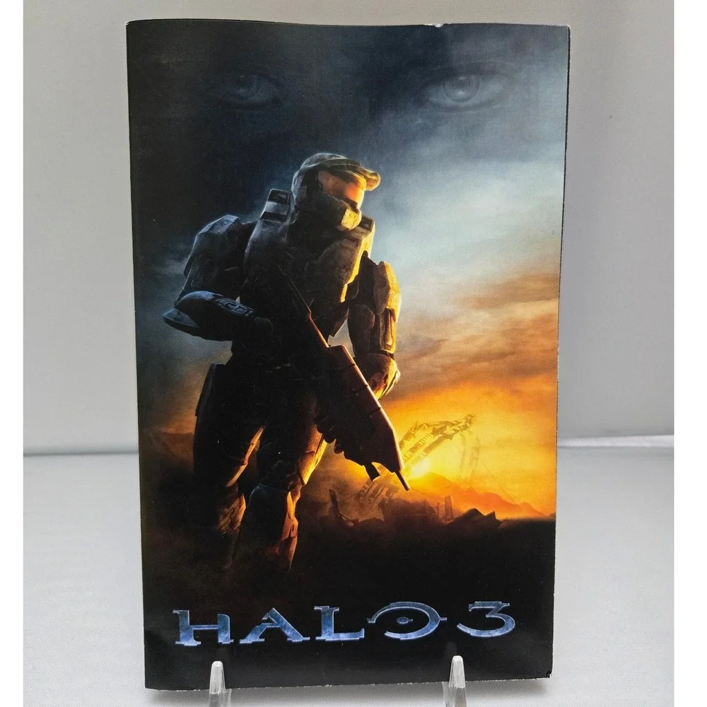 Halo 3 - Microsoft Xbox 360‎ - Complete CIB - Case Disc Manual/Poster Working